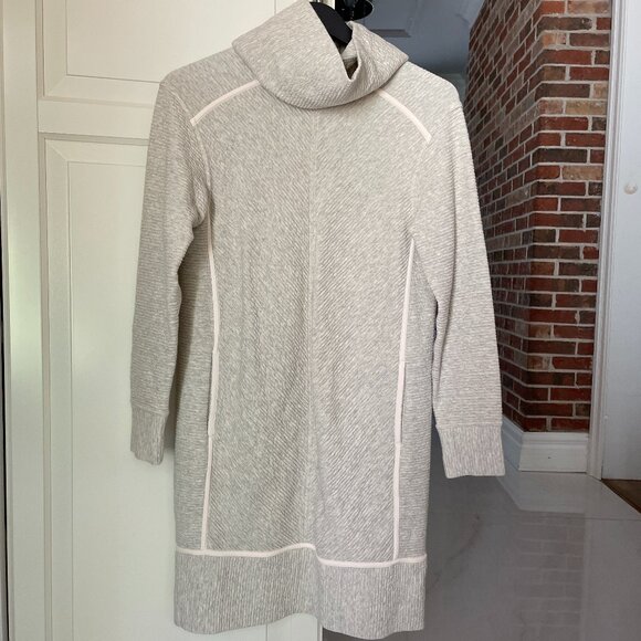 Lululemon On Repeat Dress Heathered Light Ivory SZ 4 - Picture 6 of 11